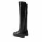 Stivali sopra il ginocchio KARL LAGERFELD - KL43295 Black Pu