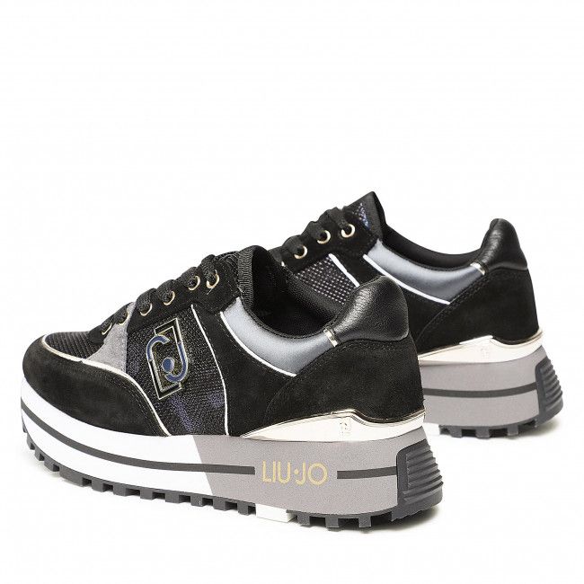 Sneakers Liu Jo - Maxi Wonder 20 BF2097 PX255 Blu/Black S1181