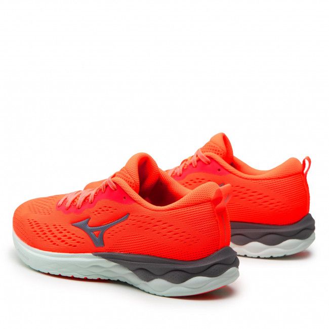 Scarpe Mizuno - Wave Revolt 2 J1GD218149 Fiery Coral 2/Metallic Gray/Quiet Shade