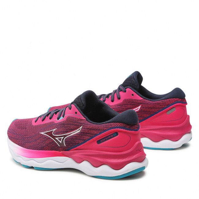 Scarpe MIZUNO - Wave Skyrise 3 J1GD220902 Pink Peacock/White/Algiers Blue