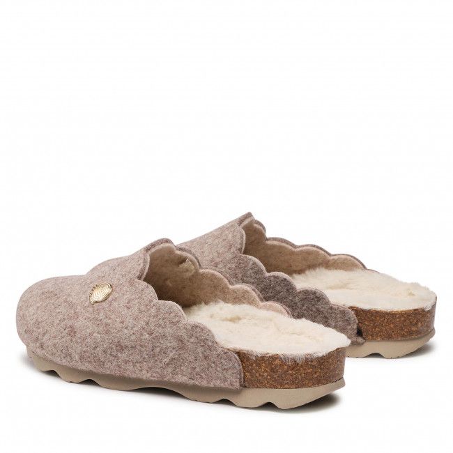 Pantofole Genuins - Candy G104604 Bicolor Taupe