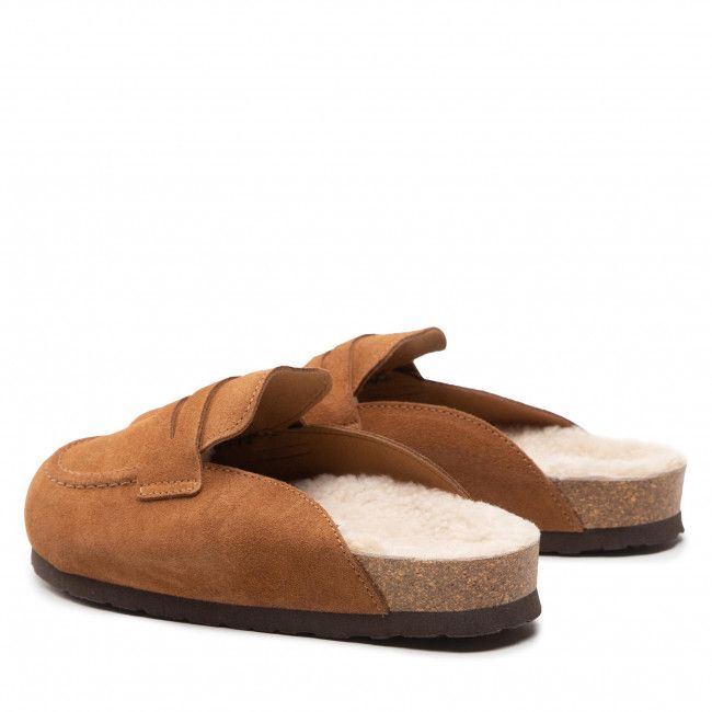 Pantofole Genuins - Lois G104611 Velour Camel