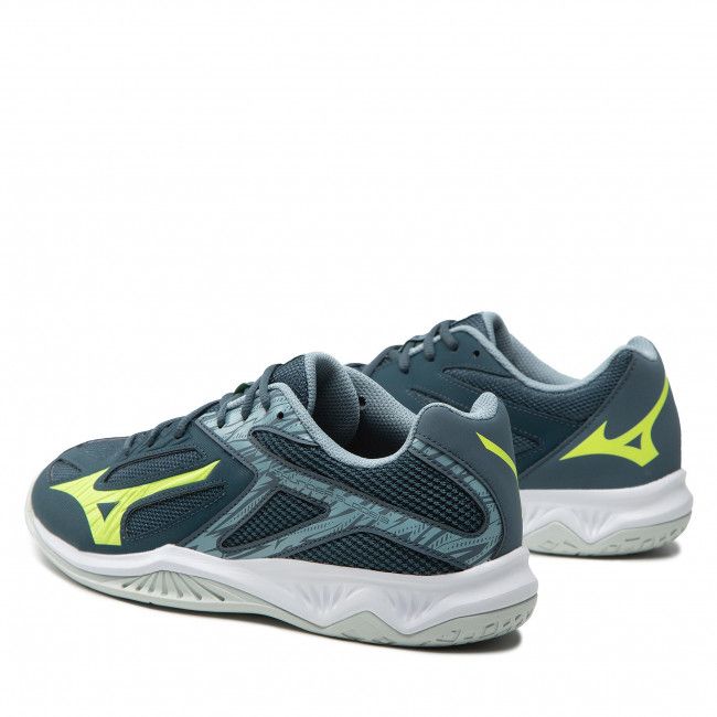 Scarpe Mizuno - Thunder Blade 3 V1GA217038 Blue/Neo Lime/Misty Blue