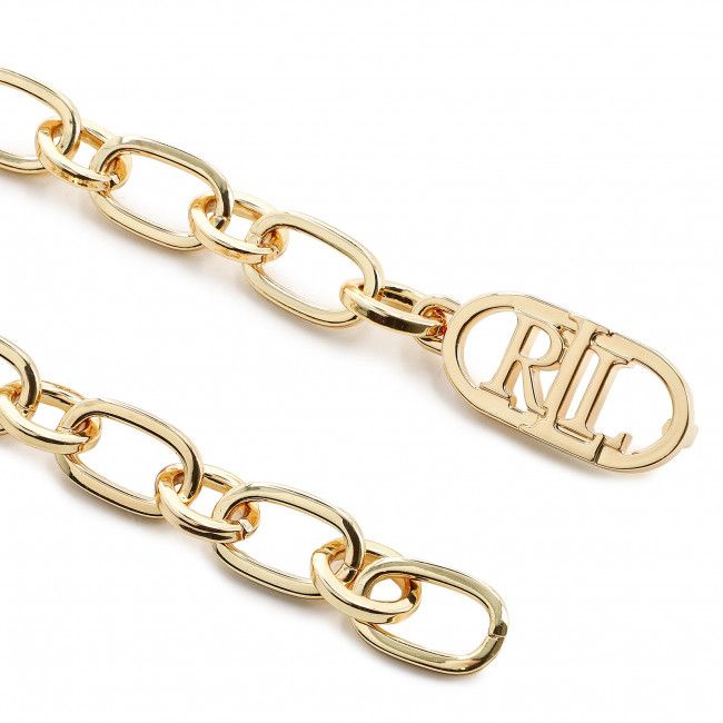 Cintura da donna Lauren Ralph Lauren - Logo Chain 412855965001 Gold