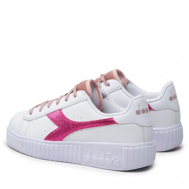 Sneakers Diadora - Game Step P Metallic Craquele Gs 101.178647 01 C3113 White/Pink Lady