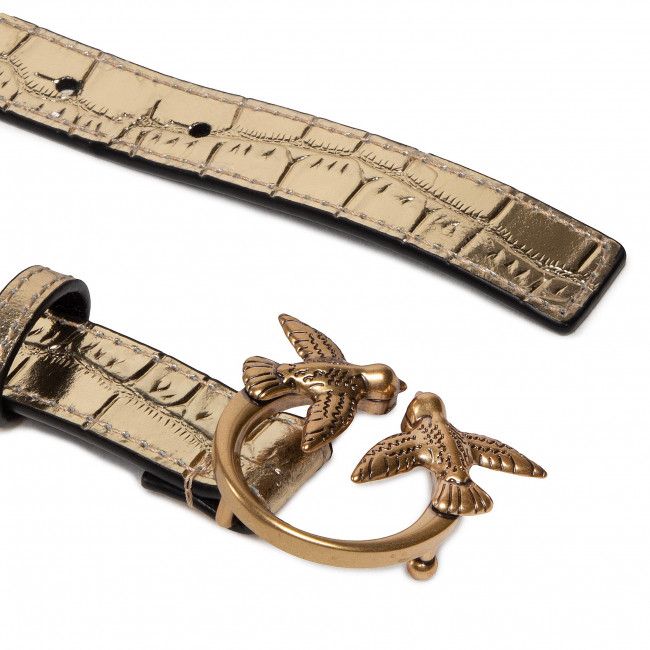 Cintura da donna PINKO - Brevis H2 Belt AI 22-23 PLT01 1H2140 A03I Gold/Antiq ZZ6Q