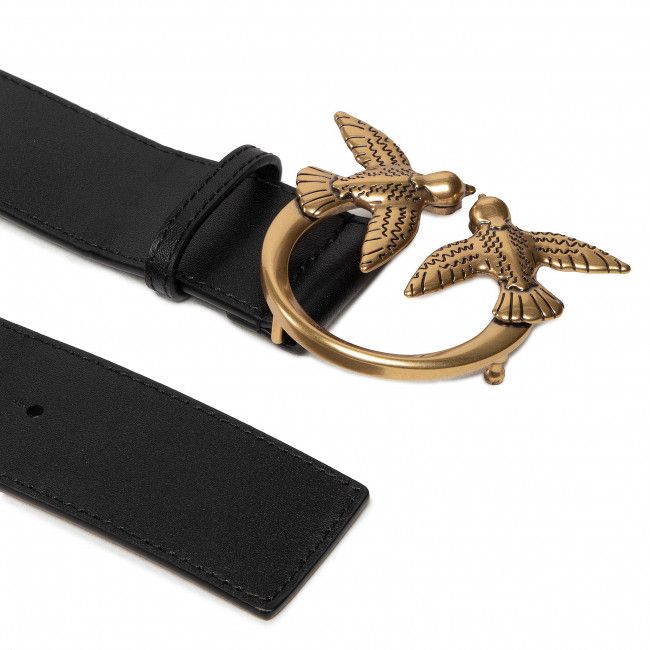 Cintura da donna PINKO - Minimus H4 Belt AI 22-23 PLT01 1H2141 Y5H7 Black Z99Q