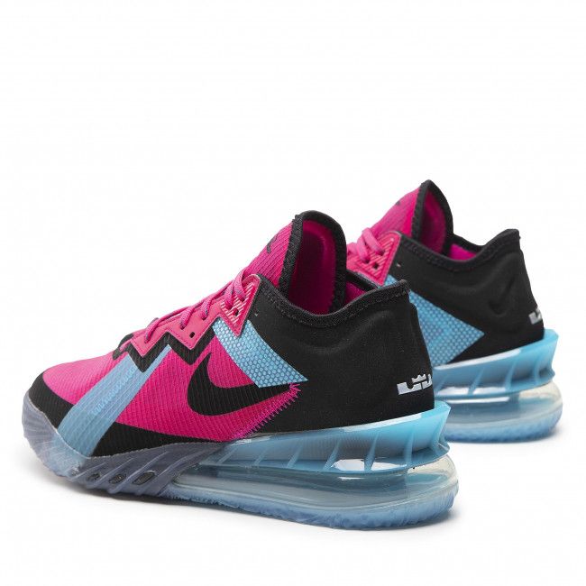 Scarpe NIKE - Lebron XVIII Low CV7562 600 Fireberry/Black/Lt Blue Fury