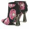 Tronchetti Kat Maconie - Lucie Black/Multi Pinks