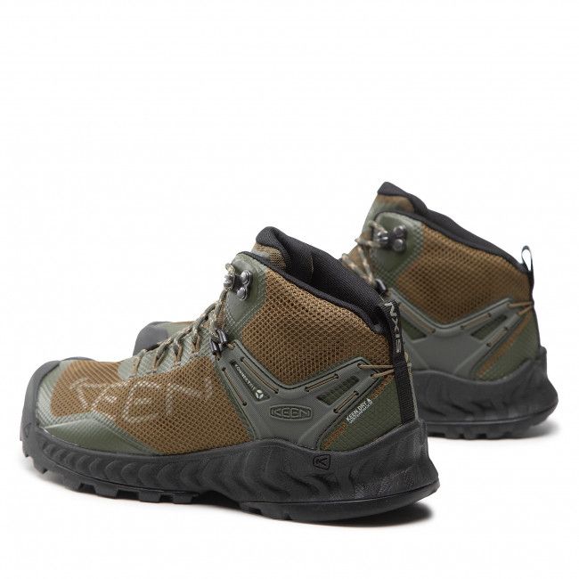 Scarpe da trekking Keen - Nxis Evo Mid Wp 1026678 Forest Night/Dark Olive