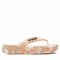 Infradito CROCS - Classic Platform Marbled Flip W 207824 Chai/Multi