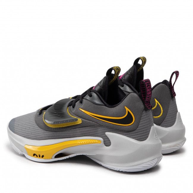 Scarpe NIKE - Zoom Freak 3 DA0694 006 Iron Grey/Black/Vivid Sulfur