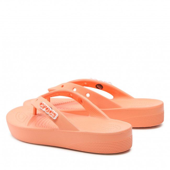 Infradito CROCS - Classic Platform Flip W 207714 Papaya