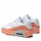 Scarpe Nike - Air Max 90 Ltr Se (GS) DM0956 100 White/Aura/Lt Madder Root