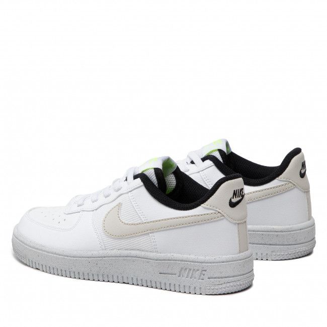 Scarpe NIKE - Force 1 Crater nn (PS) DH8696 101 White/Light Bone/Volt/Black