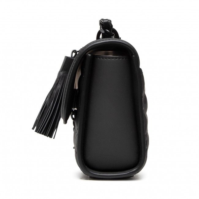 Borsetta Tory Burch - Fleming Matte Small Convertible Shoulder Bag 82562 Black 001