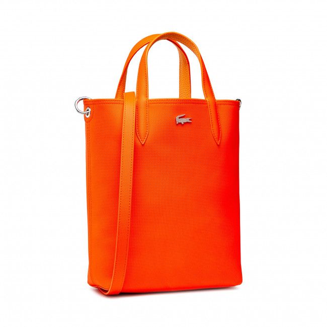 Borsetta Lacoste - Vertical Shopping Bag NF2991AA Flame Pumpkin J19