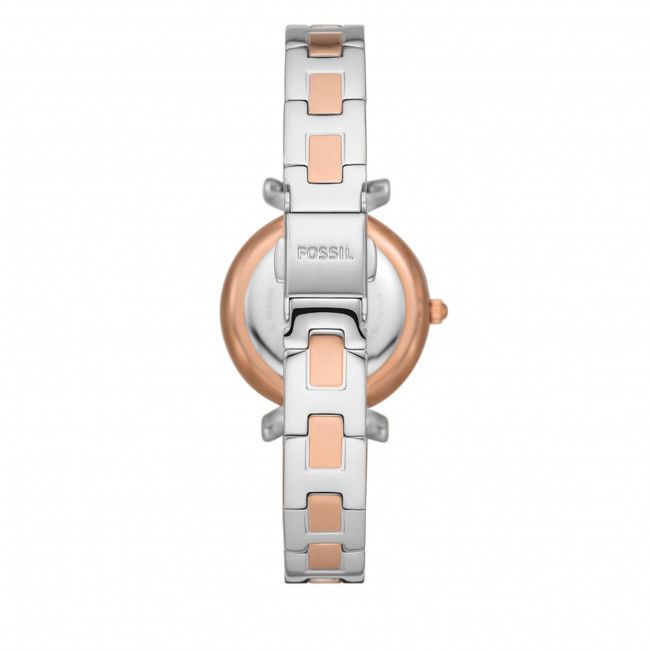 Orologio Fossil - Carlie Three ES5201 Silver/Rose Gold