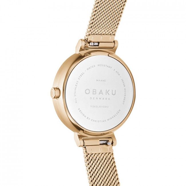 Orologio Obaku - Maane V243LMVBMV Rose Gold