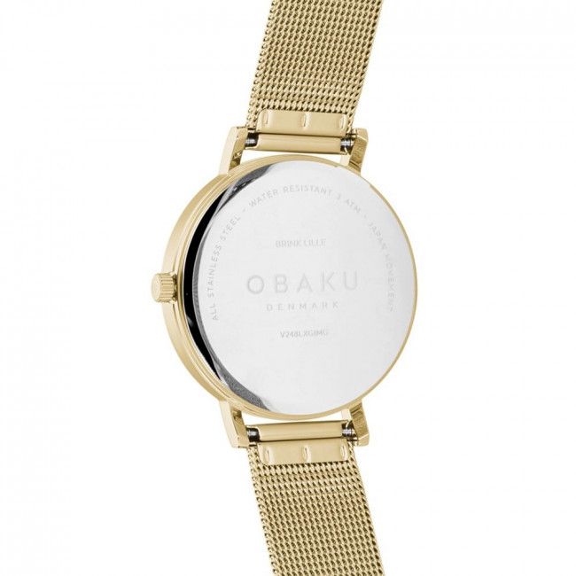 Orologio OBAKU - V248LXGIMG Gold