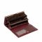 Portafoglio grande da donna PETERSON - BC-467-1417 Red