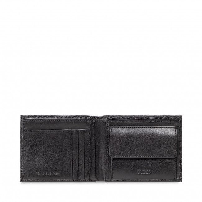 Portafoglio grande da uomo Guess - Certosa Billfold W C.P. SMCRTO LEA20 BLA