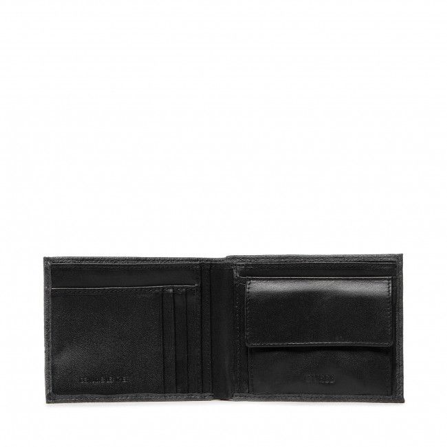 Portafoglio grande da uomo Guess - Vezzola Smart Billfold W C.P. SMEVZL LEA20 BLA