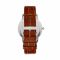 Orologio ROAMER - Vanguard Slim Line 979809 41 25 09 Brown/Silver