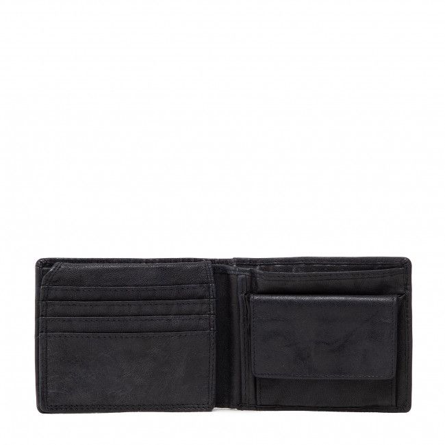 Portafoglio piccolo da donna U.S. Polo Assn. - Horiz Wallet w/Coin&amp;Flap WIUUY2260MHA000 Black