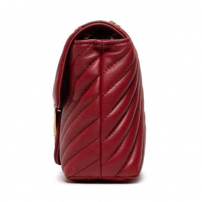 Borsetta Pinko - Love Mini Lady Puff Chevron Cl Al 22-23 PLTT 1P22UN A03Z Ruby Red R72Q