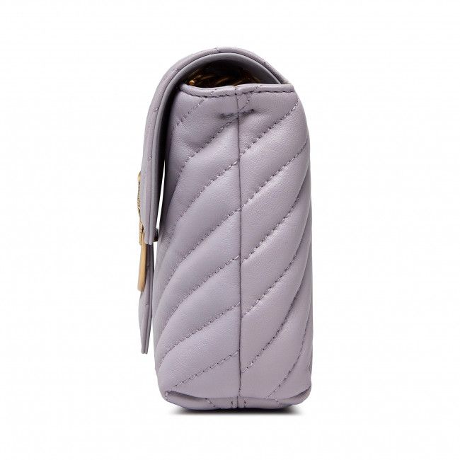 Borsetta PINKO - Love Mini Lady Puff Chevron 1 CL. Al 22-23 PLTT 1P22Z3 A03Z Grey I41Q