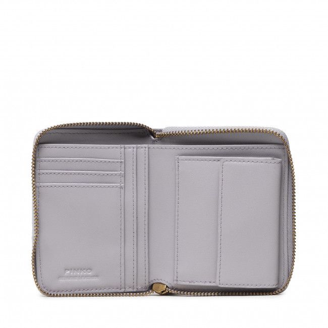 Portafoglio grande da donna PINKO - Taylor Wallet Zip Around M Chev AI 22-23 PLTT 1P22XP A03Z Grey I41Q