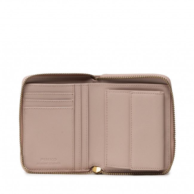 Portafoglio grande da donna Pinko - Taylor Wallet Zip Around M Chev AL 22-23 PLTT 1P22XP A03Z Cipria O81Q