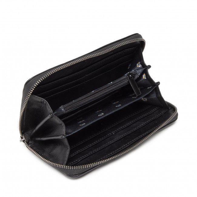 Portafoglio grande da donna Pepe Jeans - Hellen Wallet PL070173 Black 999