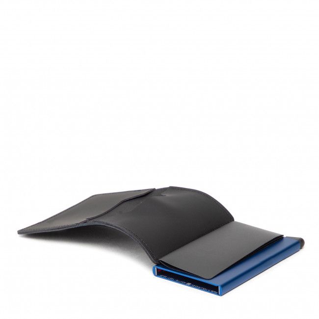 Portafoglio piccolo da uomo SECRID - Slimwallet SM Matte Black/Blue