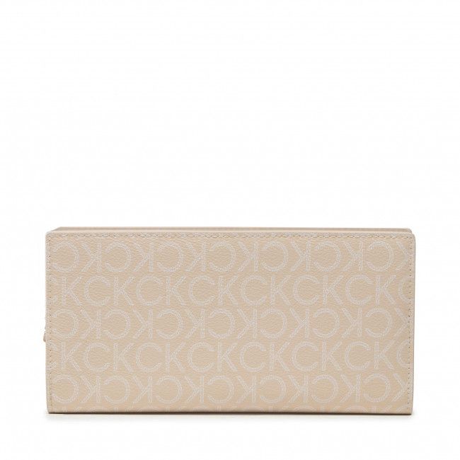 Portafoglio grande da donna CALVIN KLEIN - Dressed Business Wallet Mono K60K609488 0F4