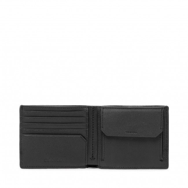 Portafoglio grande da uomo Calvin Klein - Minimalism Bifold 5Cc W/Coin K50K509616 BAX