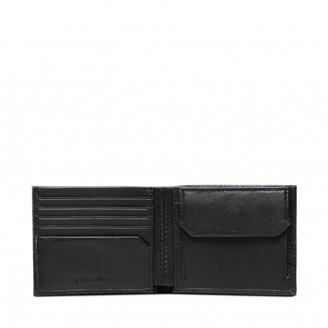 Portafoglio grande da uomo Calvin Klein - Subtle Mono Bifold SCc W/Coin K50K509626 01I