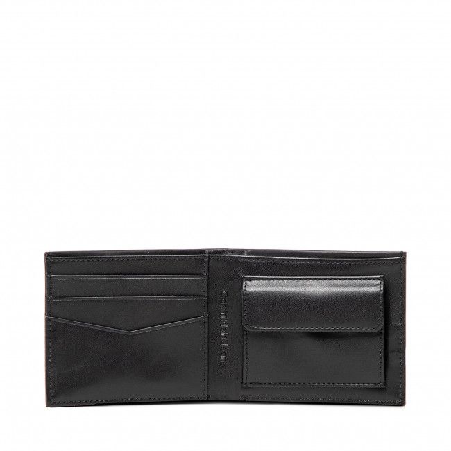 Portafoglio grande da uomo Calvin Klein Jeans - Monogram Soft Bifold W/Coin K50K509870 BDS