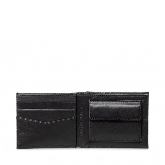 Portafoglio grande da uomo CALVIN KLEIN JEANS - Mono Silver Bifold W/Coin K50K509866 BDS