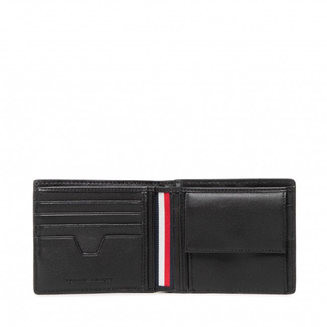 Portafoglio grande da uomo Tommy Hilfiger - Central Extra Cc And Coin AM0AM09274 BDS