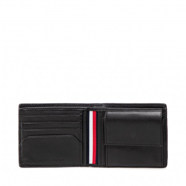 Portafoglio grande da uomo TOMMY HILFIGER - Business Extra Cc And Coin AM0AM09383 BDS