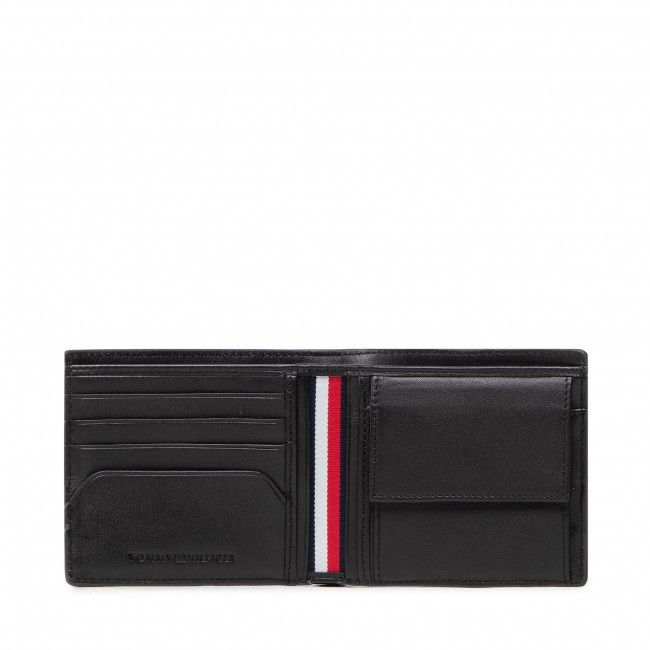 Portafoglio grande da uomo TOMMY HILFIGER - Business Leather Cc And Coin AM0AM10243 MBP