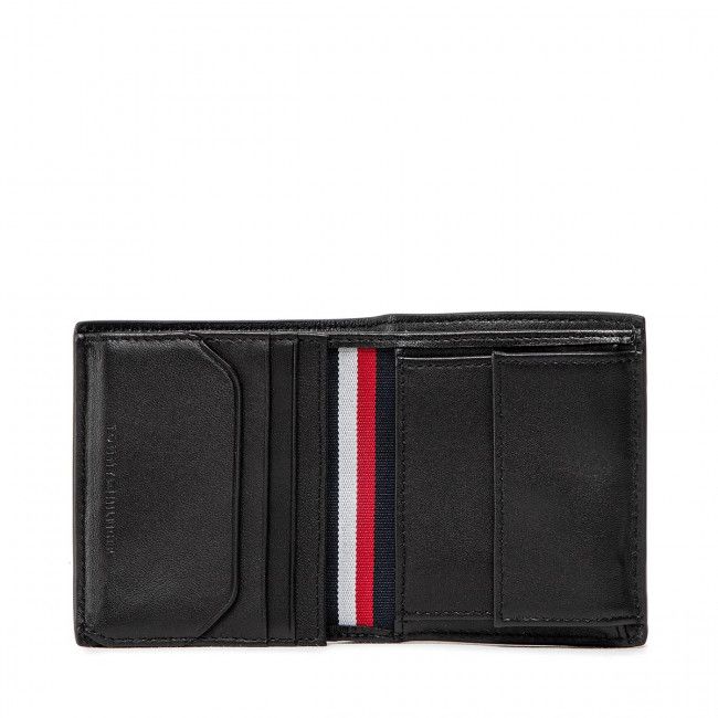 Portafoglio grande da uomo Tommy Hilfiger - Business Leaher Trifold AM0AM10245 BDS