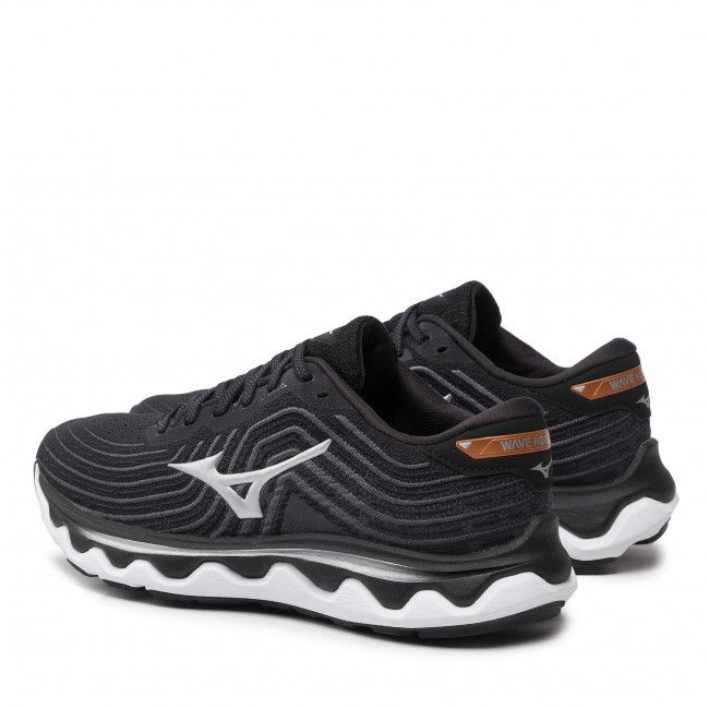 Scarpe Mizuno - Wave Horizon 6 J1GC222604 Black/Silver/Orange Copper