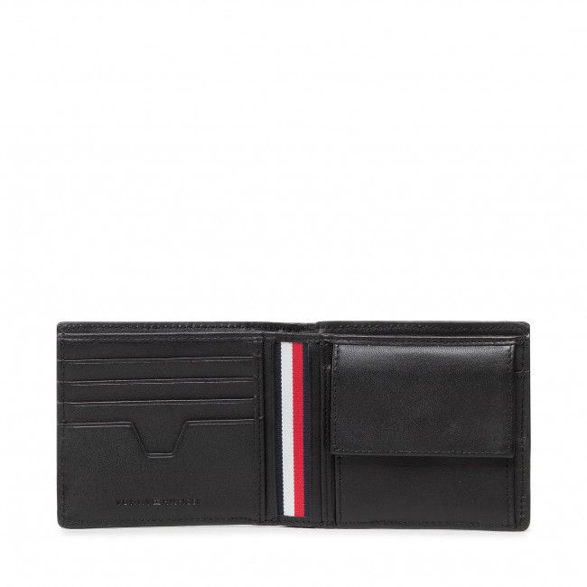 Portafoglio grande da uomo Tommy Hilfiger - Central Cc And Coin AM0AM09548 BDS