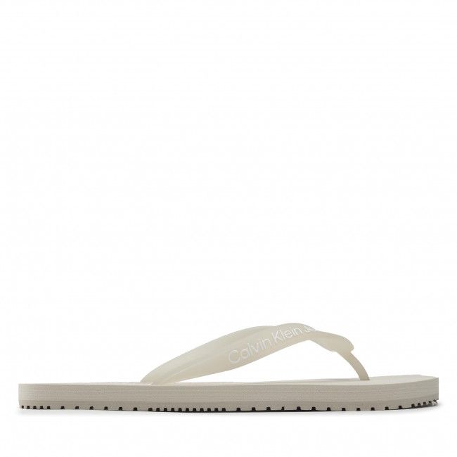 Infradito Calvin Klein Jeans - Beach Sandal Monogram Tpu YM0YM00055 Eggshell ACF