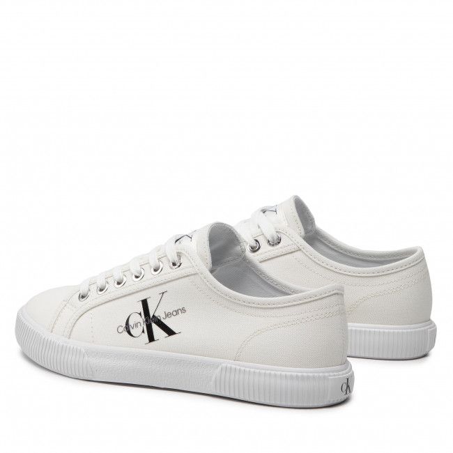 Scarpe sportive CALVIN KLEIN JEANS - Vulcanized Essential 1 YW0YW00482 Tripe White 0LA