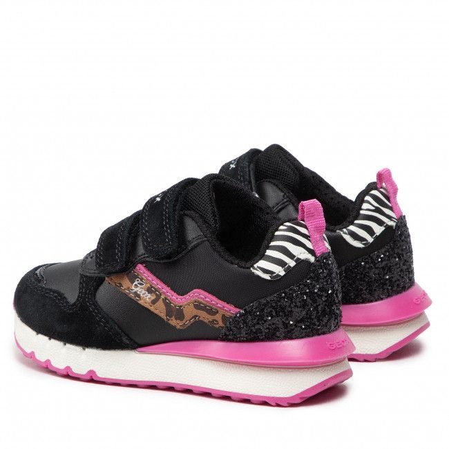 Sneakers Geox - J Fastics G. C J26GZC 022BC C0922 M Black/Fuchsia