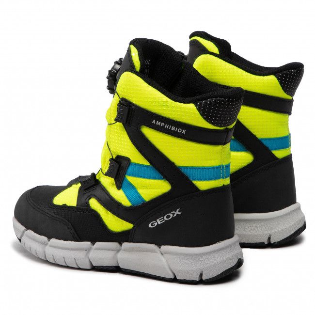 Stivali da neve Geox - J Flexyper B.B Abx D J269XD 0FU50 C2H9B S Fluo Yellow/Black